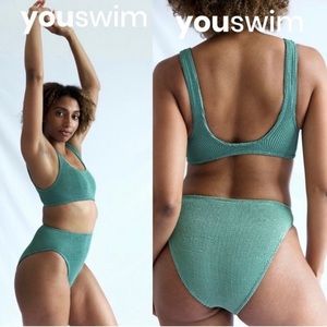 YOUSWIM EVA TWO PIECE BIKINI in Sage